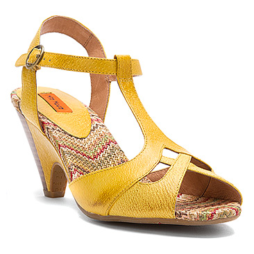 Miz Mooz yellow sandals