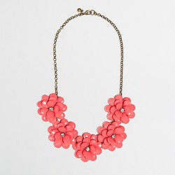 J. Crew Floral Necklace