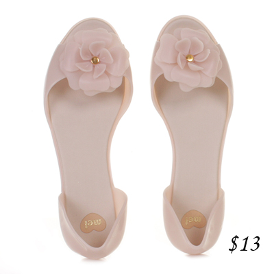 Mel jelly shoes flower