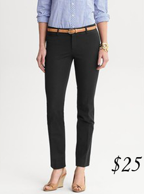 Banana Republic Sloan Ankle-Cut Pants