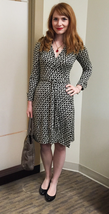 How to Keep Your Wrap Dress from Being a Peep Show - Pocketful of Joules