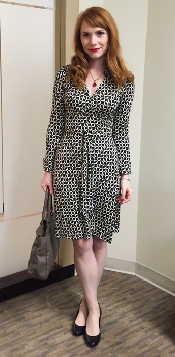 How to Keep Your Wrap Dress from Being a Peep Show - Pocketful of Joules