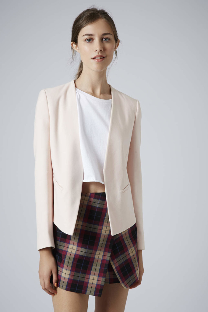 Topshop Slim Curve blazer