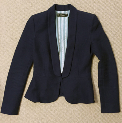 Zara peplum blazer