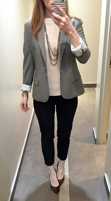 blazer, Theory (thrifted)