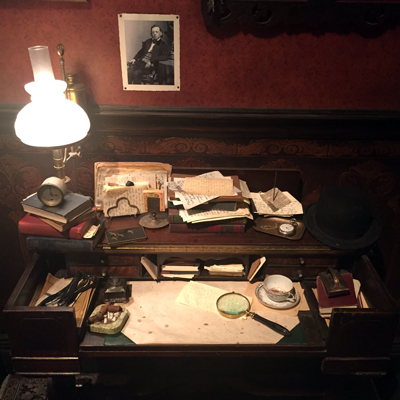 Watson's desk