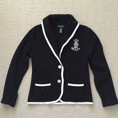 Ralph Lauren knit blazer ($5)