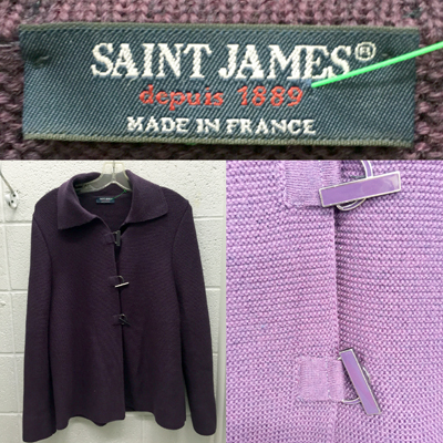 Saint James cardigan ($7)