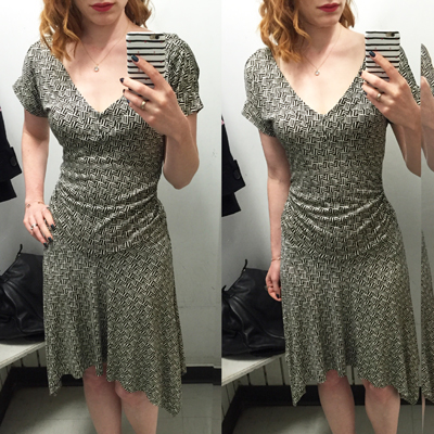 DVF dress ($3.50)