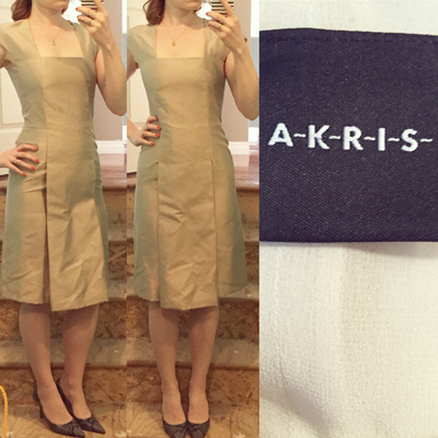 Akris dress ($7.50)