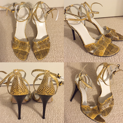 Stuart Weitzman sandals ($12)