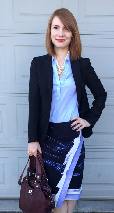 blazer, J. Crew (thrifted)