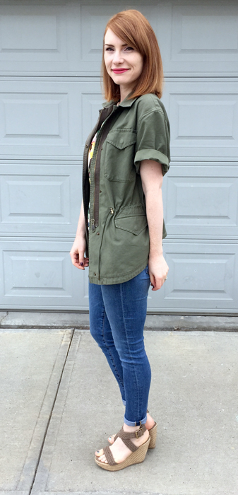 the ubiquitous khaki jacket of summer 2016