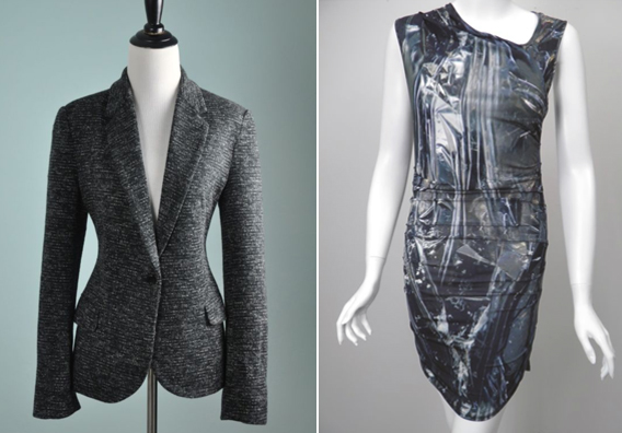 Cartonnier blazer // Helmut Lang dress