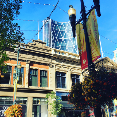 Stephen Avenue - patio shot