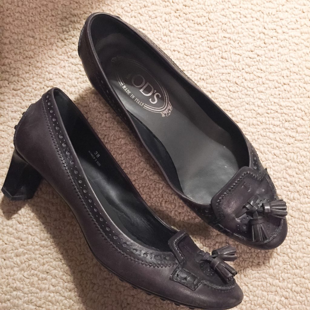 Tod's loafer pumps