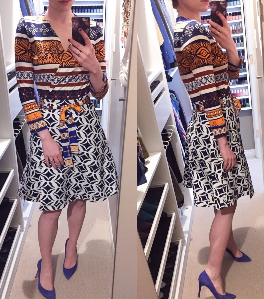 DVF "Amalia" dress