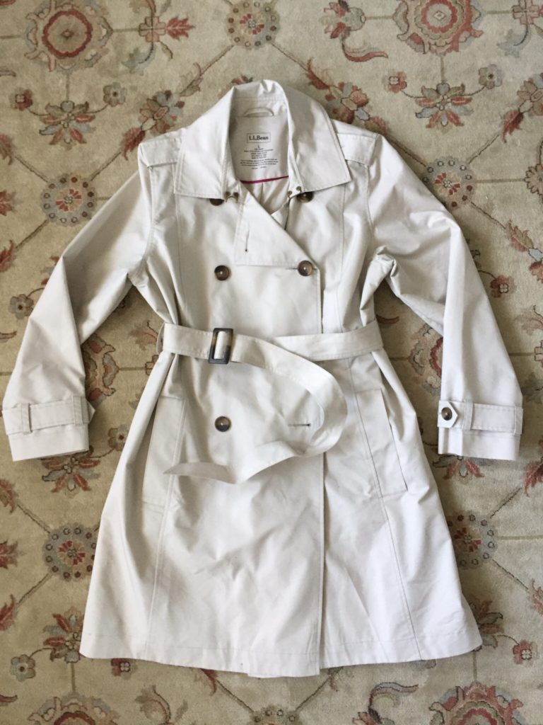 LL Bean trench