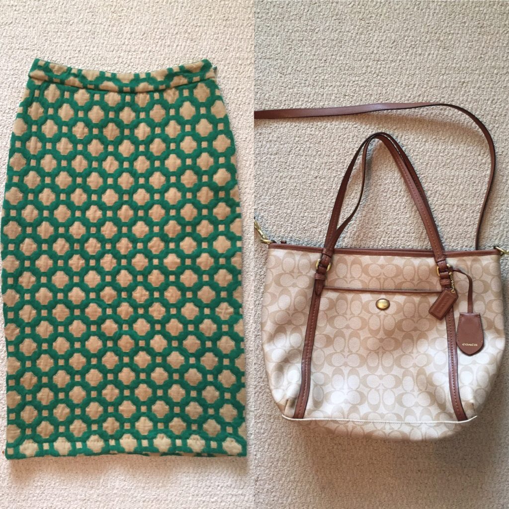 Left, Anthropologie; right, Coach