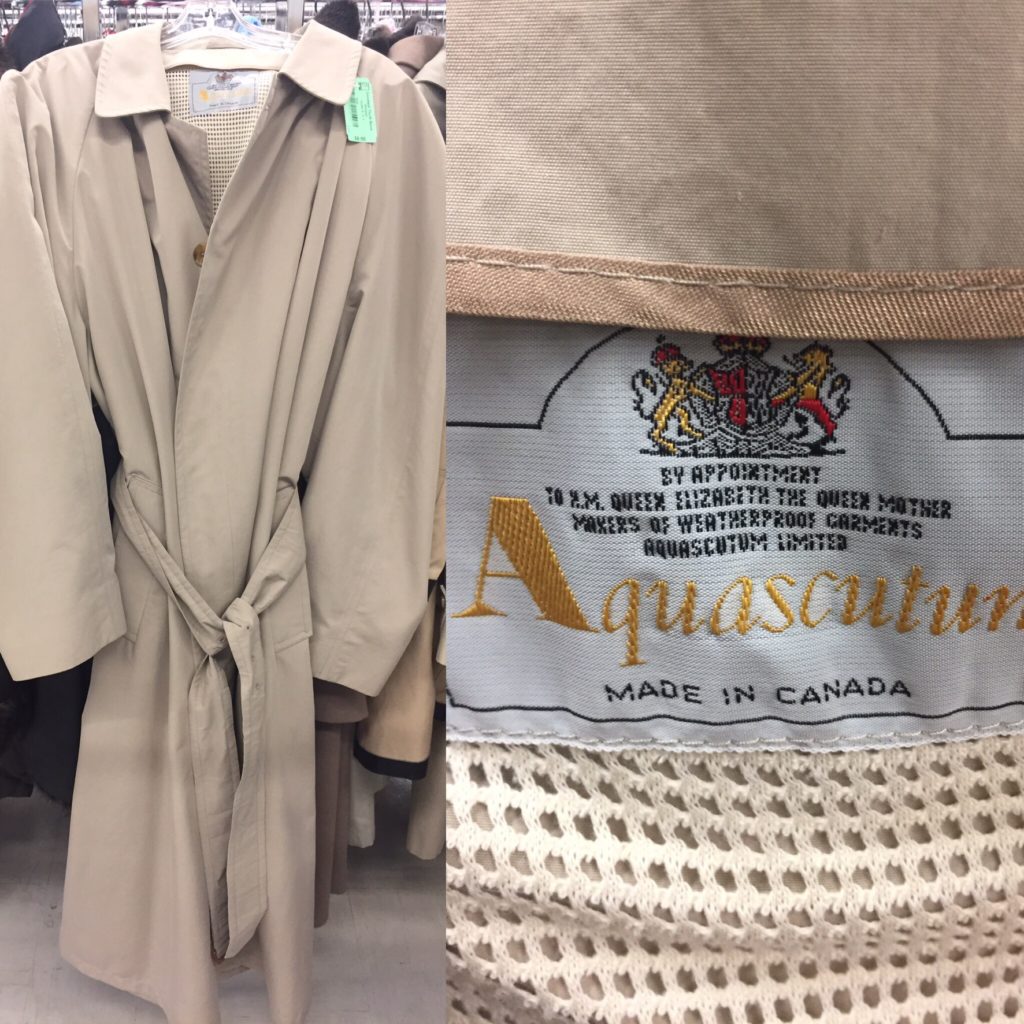 Aquascutum trench