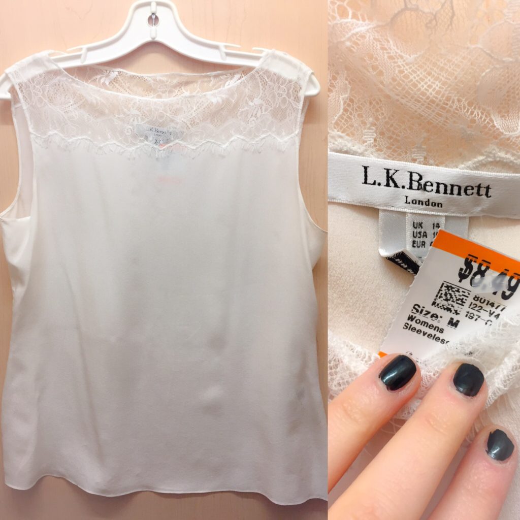 LK Bennett camisole