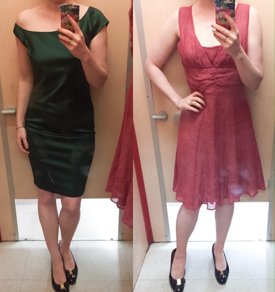 Left: Club Monaco; right: Iris Setlawke