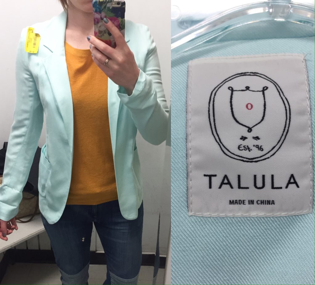 Talula blazer #2