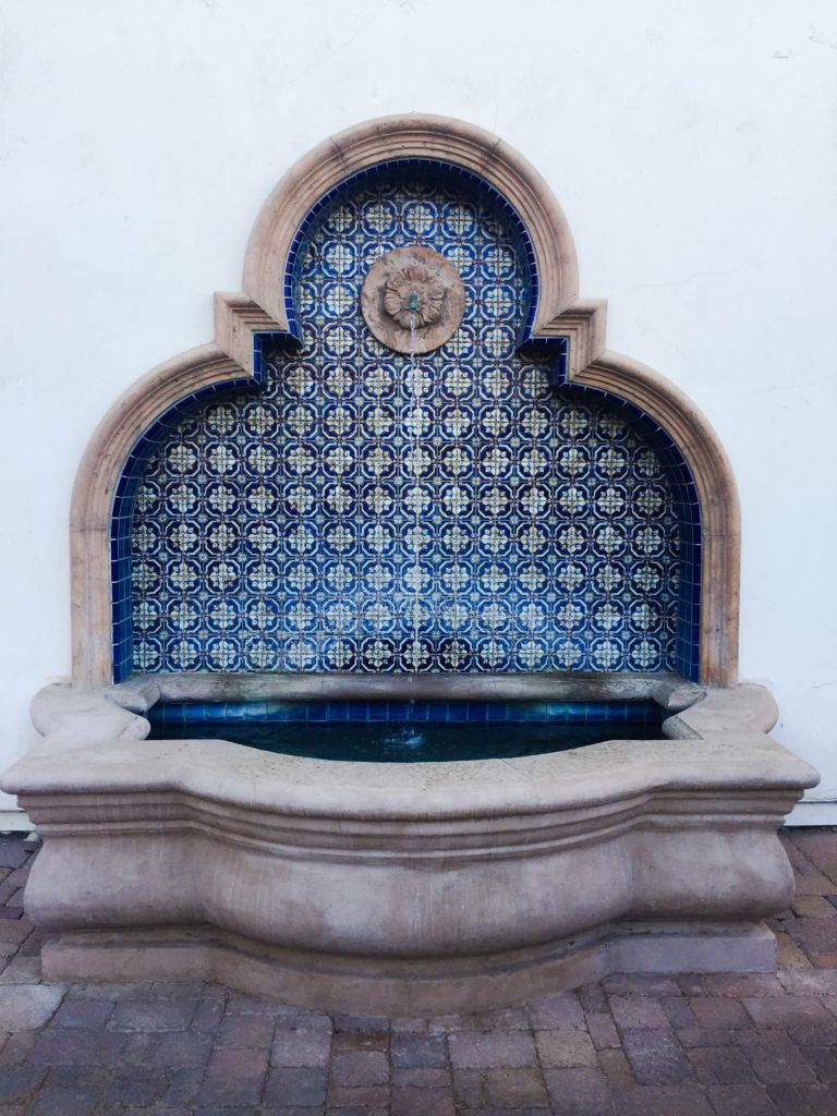 fountain in Old La Quinta