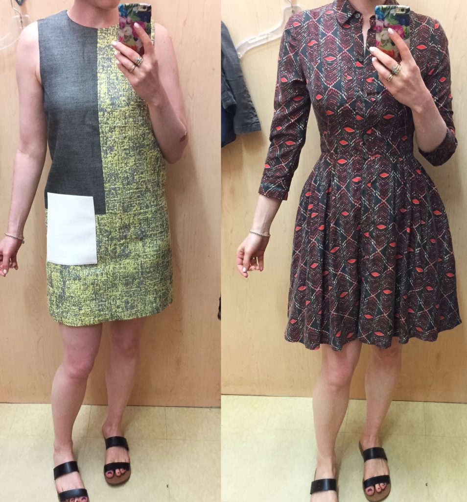 Left: Judith & Charles; right: Club Monaco