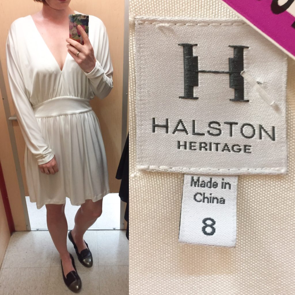 Halston Heritage dress